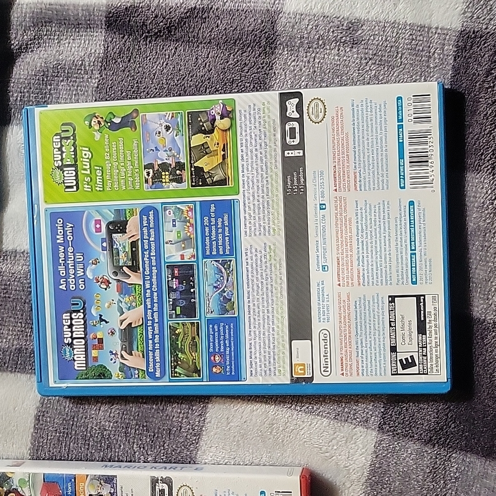 Nintendo Wii U Game Bundle Mario Mariokart DC Injustice Nintendoland Donkey Kong - Picture 7 of 12